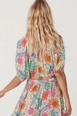 Bohème Cropped Blouse