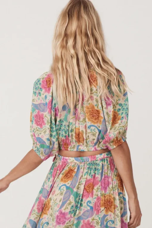 Bohème Cropped Blouse