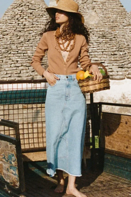 Eve Denim Skirt