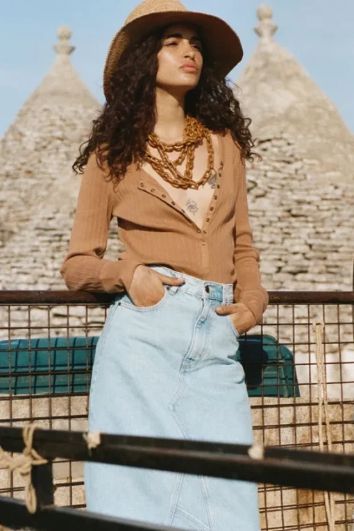 Eve Denim Skirt