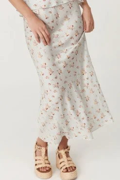 Fleur Bias Skirt