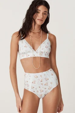 Fleur Lace High Waisted Brief