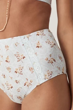 Fleur Lace High Waisted Brief