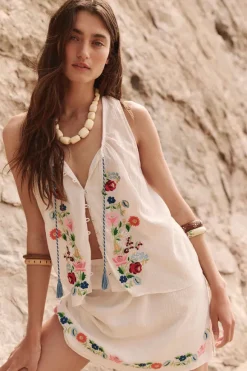Florapaloosa Embroidered Cami
