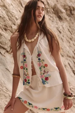 Florapaloosa Embroidered Cami