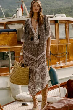 Little Bird Flutter Maxi Dress