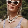 Marilyn with Brown Gradient Lens Sunglasses