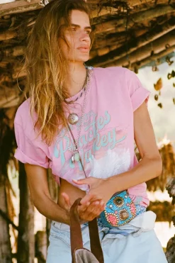 Peaches Biker Tee
