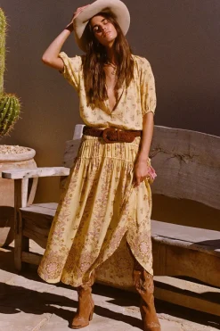 Rebel Spirit Tassel Maxi Skirt