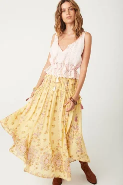 Rebel Spirit Tassel Maxi Skirt