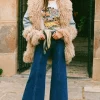 Rocker Denim Flares