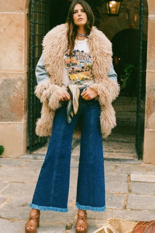 Rocker Denim Flares