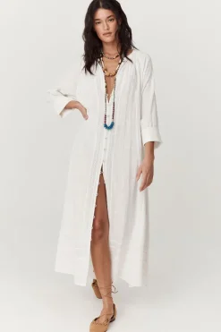 Serendipity Lace Button Through Dress
