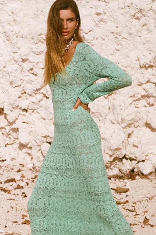 Siesta Pointelle Dress